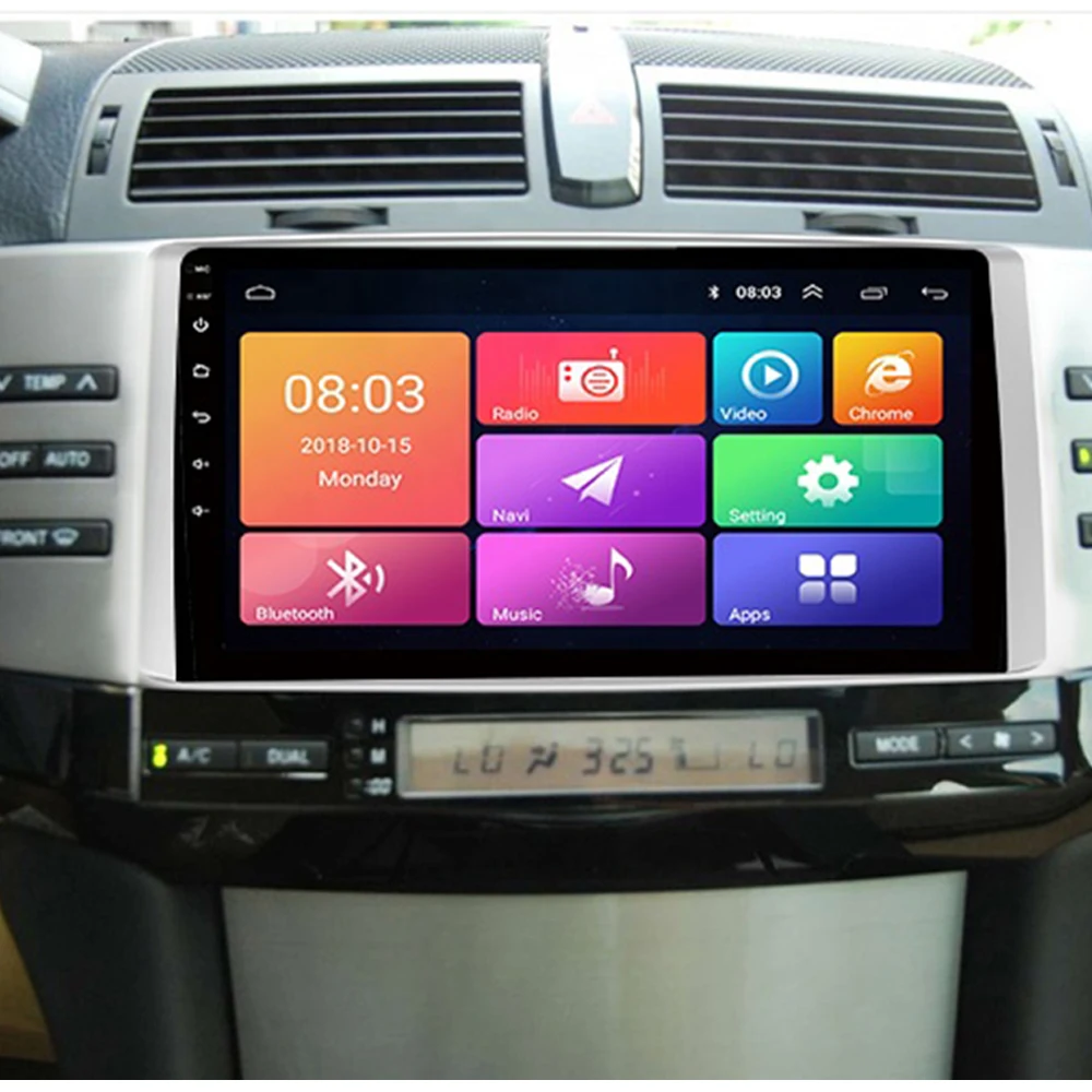 Автомобильный мультимедийный плеер стерео GPS DVD радио навигация Android экран