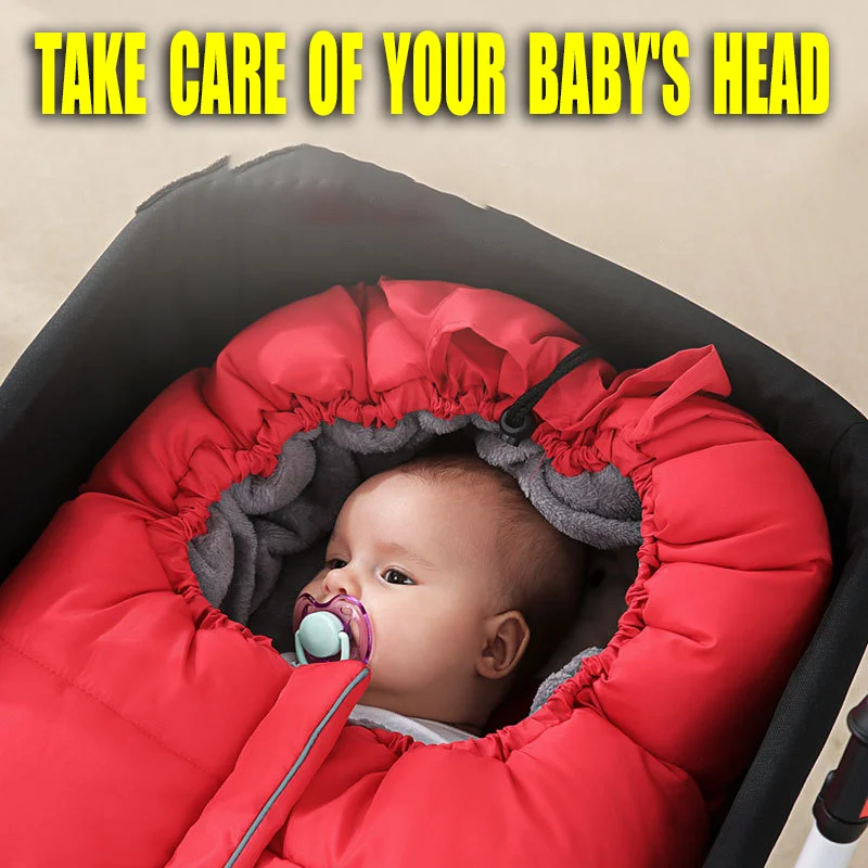 2020 осенне-зимний утолщенный спальный мешок для детской коляски детский