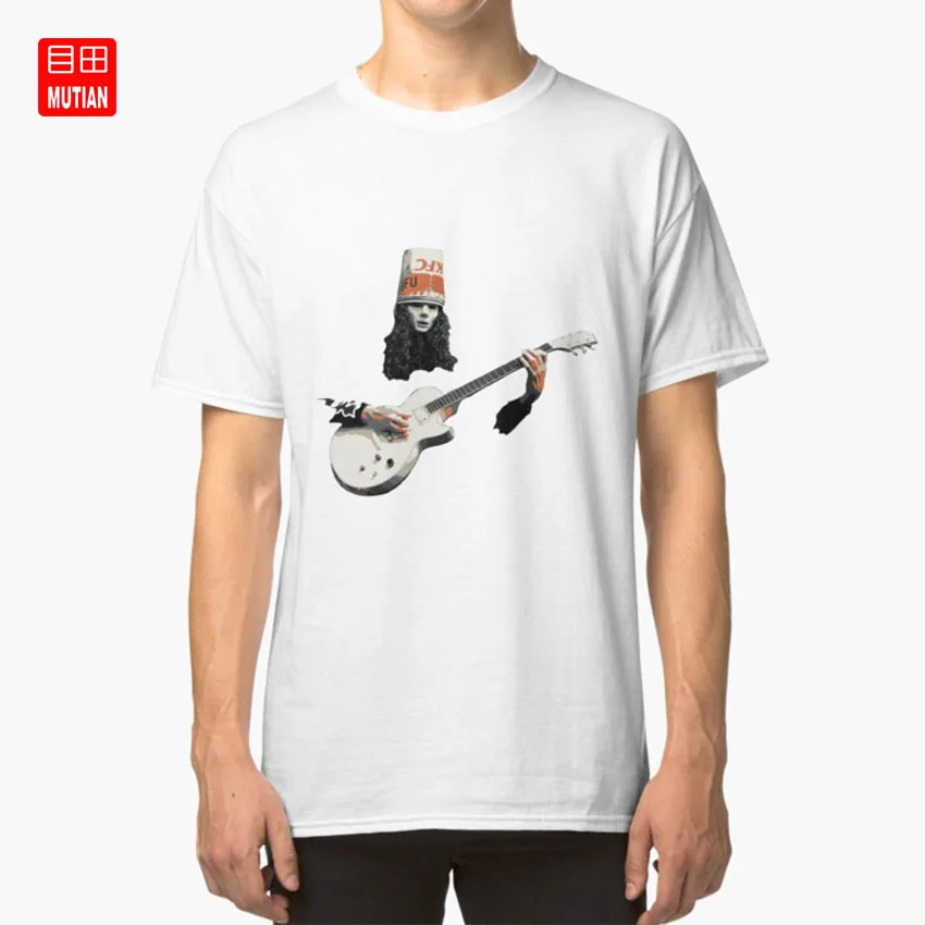 Измельчитель для музыкальной гитары на голову ведра|Мужские футболки| |