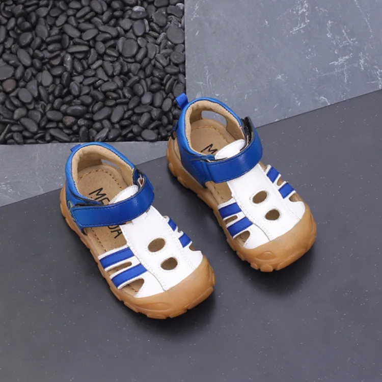 Высококачественная летняя детская обувь брендовые сандалии с закрытым носком
