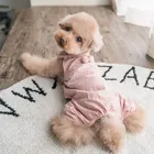 Женская пижама-комбинезоны, хлопковая одежда для собак, брюки, Одежда для животных