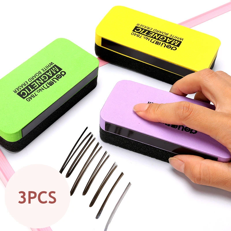 3 шт. магнитные губки для белой доски| |