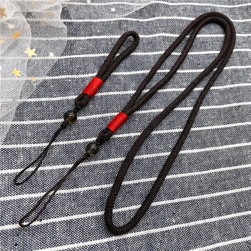 Ручная работа цветной шнурок для автомобильных ключей USB короткий шнур длинное