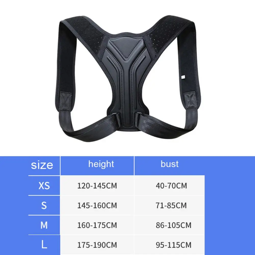 

Straight Posture Corrector Adjustable Posture Corrector Back Posture Trainer For Men Women Back Support Shoulder Posture Back Pa