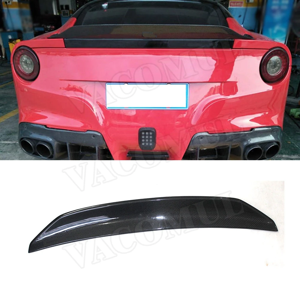 Задний спойлер из углеродного волокна/ФАП чехол с утиными крыльями для Ferrari F12