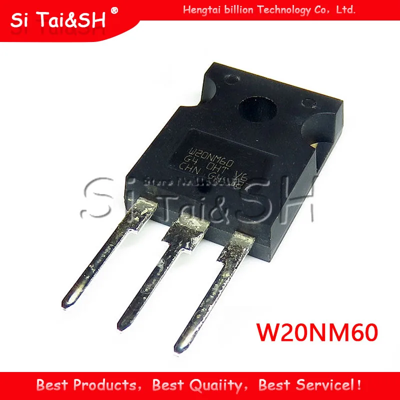 5 шт. W20NM60 STW20NM60 20N60 TO-247 высокомощная трубка переключателя полевых эффектов с
