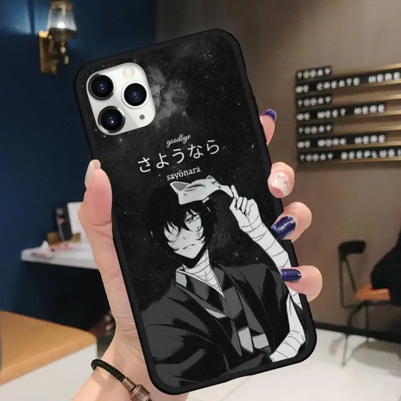 

Bungou Stray Dogs Phone Case for iPhone 11 12 pro XS MAX 8 7 6 6S Plus X 5S SE 2020 XR mini Funda