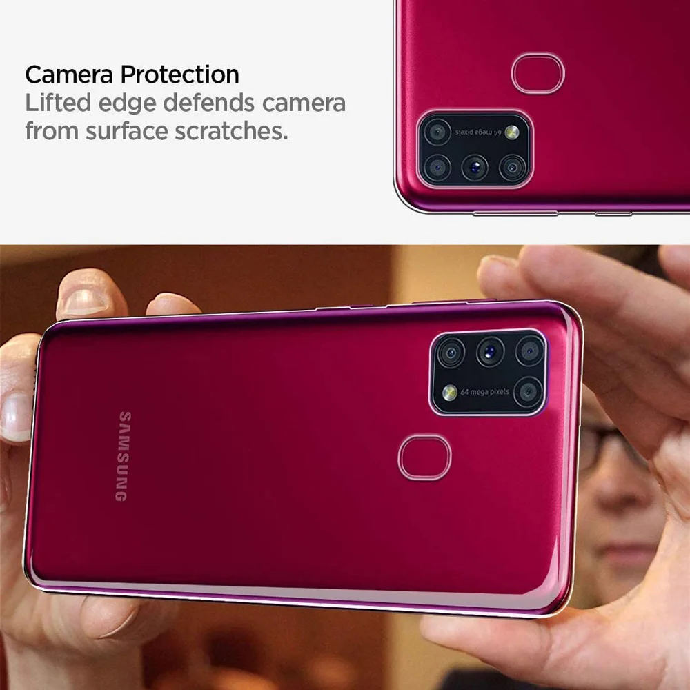 Мягкий силиконовый чехол для Samsung Galaxy M23 M11 M21 M21S M31 M31S M32 M51 M52 M62 прозрачный