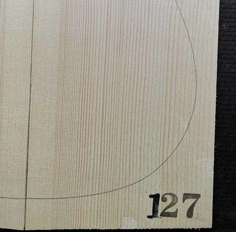 4# класс Picea Abies Alps ель гитара из твердой древесины топ 41 дюймов DIY деревянная гитарная панель ручной работы материал для изготовления гитар 4,5*215*5