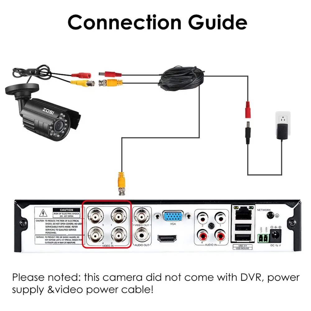 ZOSI 960H 720P 4-в-1 1/3 CMOS Мини Пуля CCTV HD открытый аналоговый CVBS AHD TVI CVI камера CCTV безопасности дома видео Камеры скрытого видеонаблюдения
