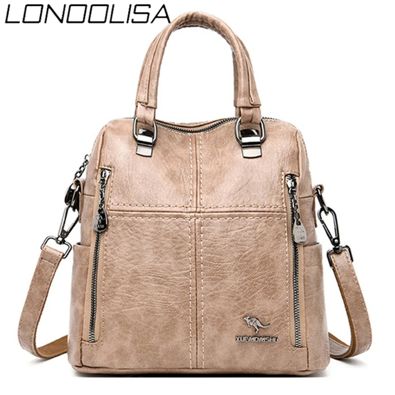 Многофункциональный рюкзак роскошные сумки женские дизайнерские кошельки и