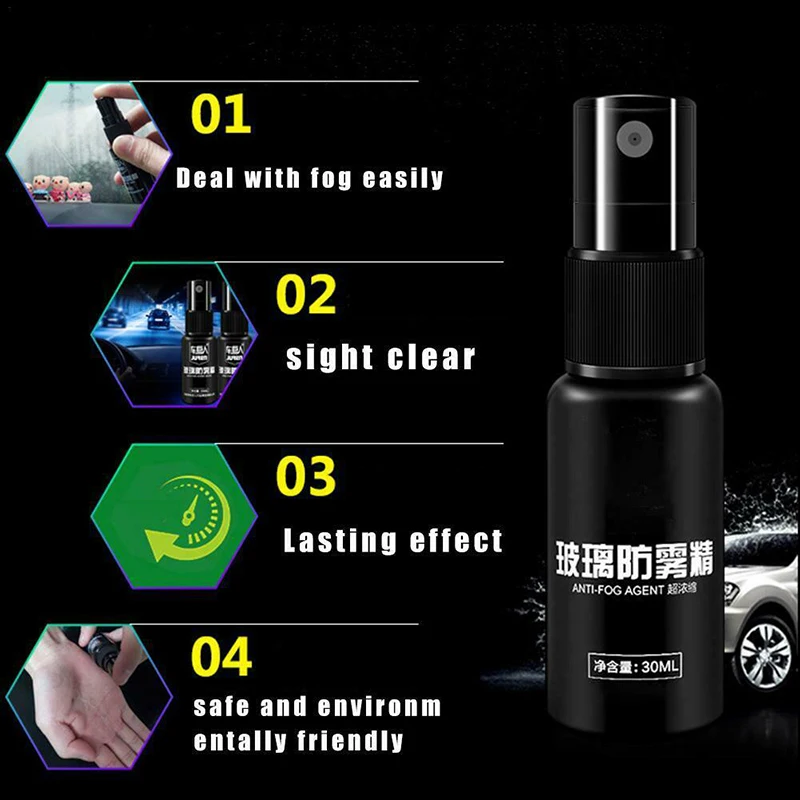 Водонепроницаемый Анти туман покрытие агент спрей для автомобиля зеркало