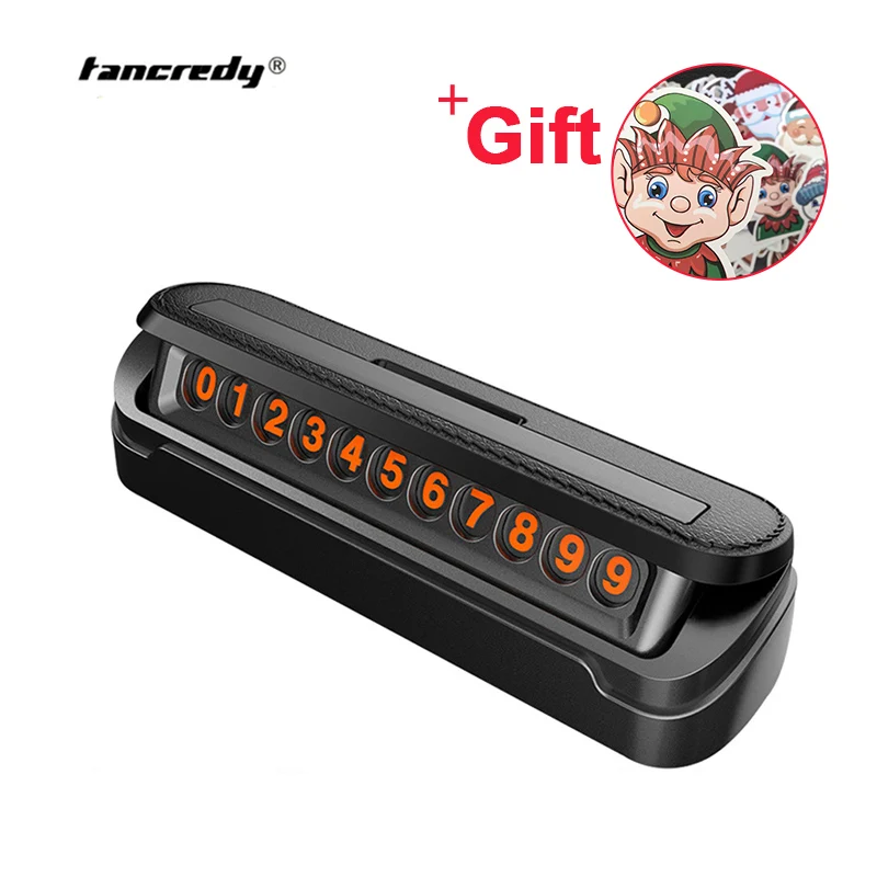 Скрытая Автомобильная табличка с номером телефона наклейки для стайлинга