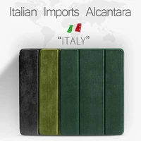 alcantara leather for ipad pro 10 5 air 2 1 3 9 7 case soft luxury cover for ipad 2019 2020 10 2 7th 8th 9th generation cases