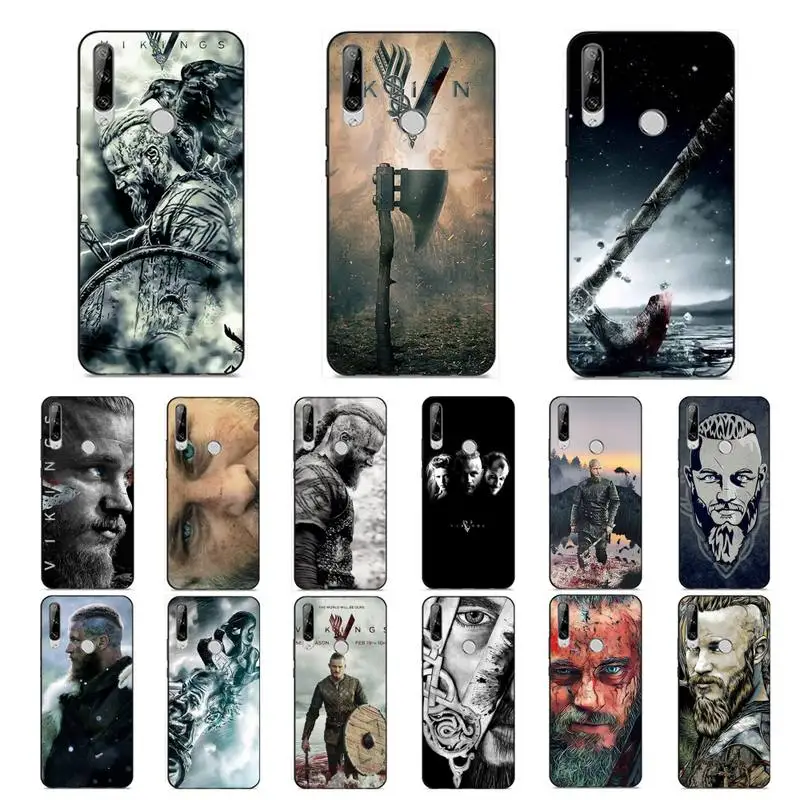 

FHNBLJ Slavic Viking symbol Kolovrat Phone Case for Huawei Y 6 9 7 5 8s prime 2019 2018 enjoy 7 plus