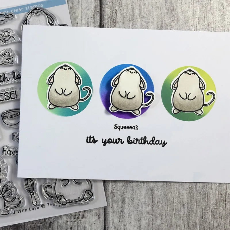 Металлические Вырубные штампы День мыши скажем сыр и координационный штамп для