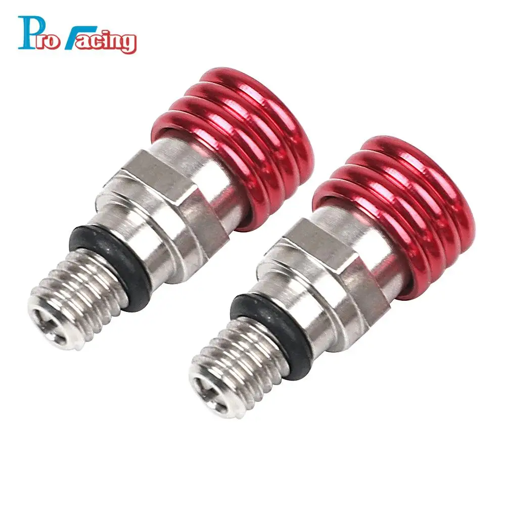 Универсальный рельсовый клапан для воздушной вилки M5 Honda Kawasaki Yamaha Suzuki Gas CR CRF YZ YZF WRF