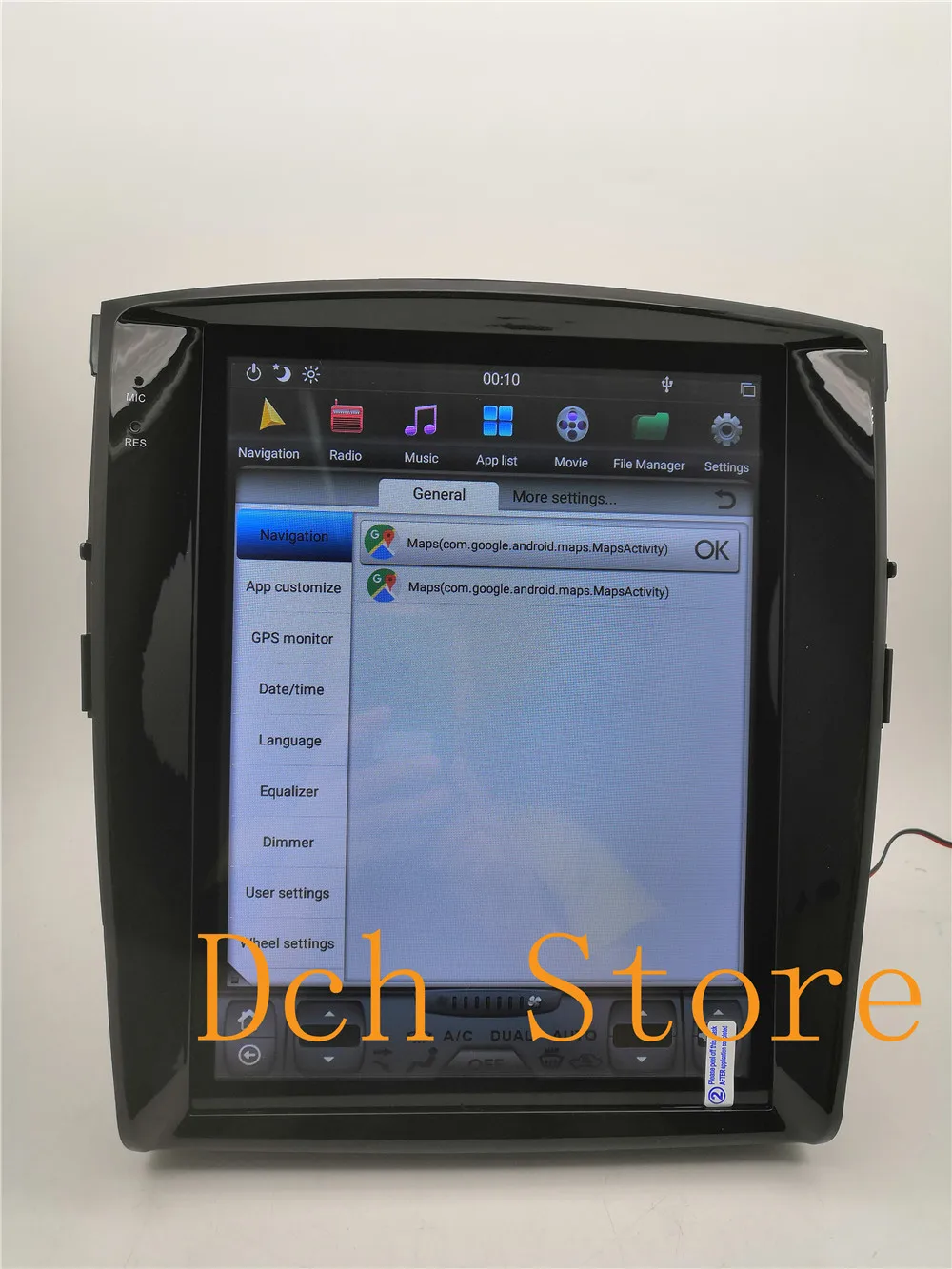 12,1 ''вертикальный экран Tesla стиль Android 8,1 автомобильный DVD gps плеер для MITSUBISHI pajero V97 V93 2006- Радио Навигация ips