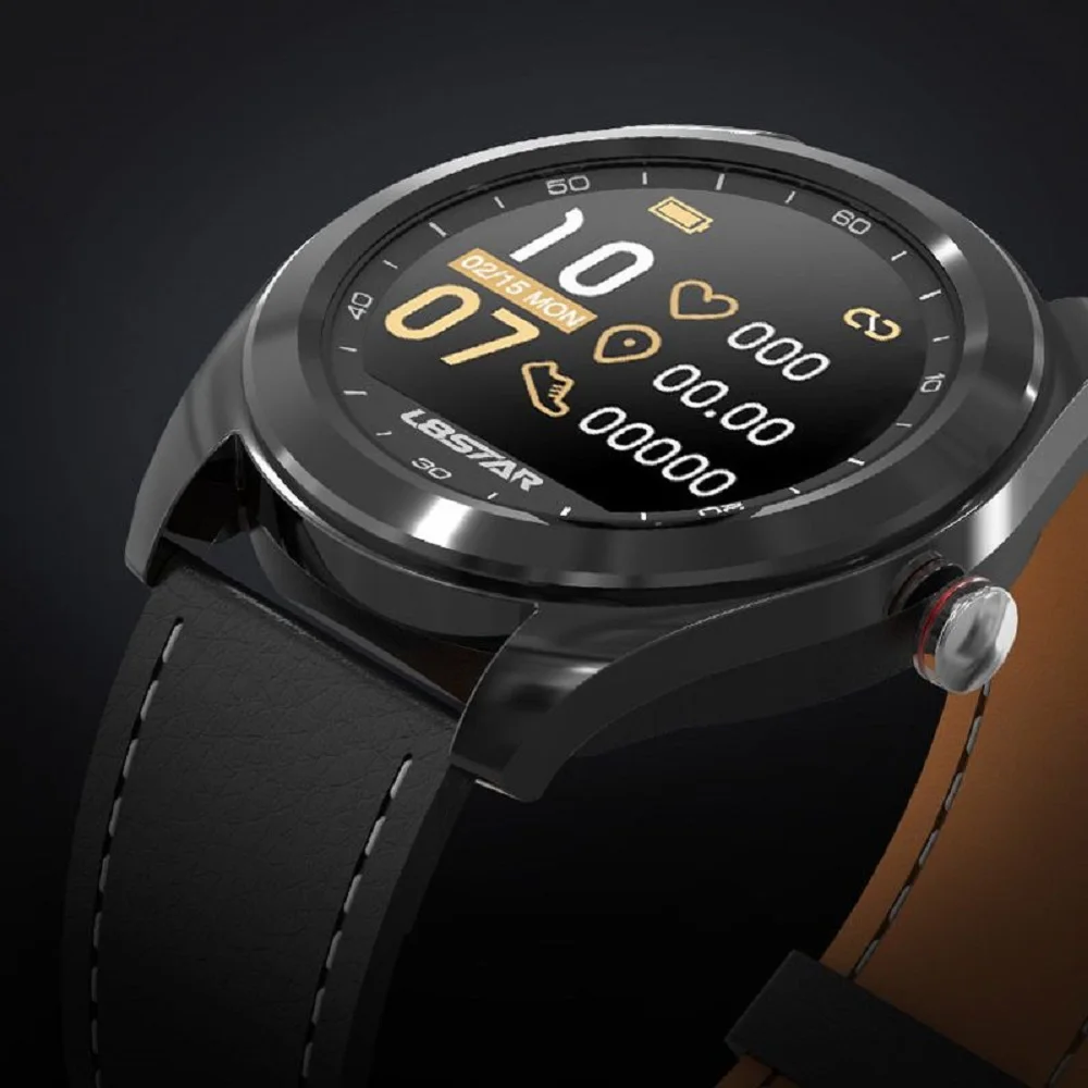 B6 Smart Fitness Watch ECG PPG HRV Heart Rate Blood Pressure Sleep Monitor Health Tracker Sport Bussiness IP68 Shake Control