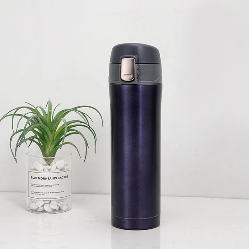 Нержавеющая сталь вакуумная колба открытый Термос портативный большой емкости