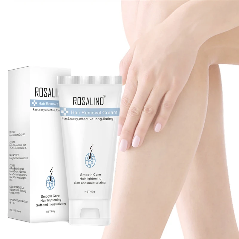 Безболезненный эффективный крем для удаления волос на ногах рук и подмышек