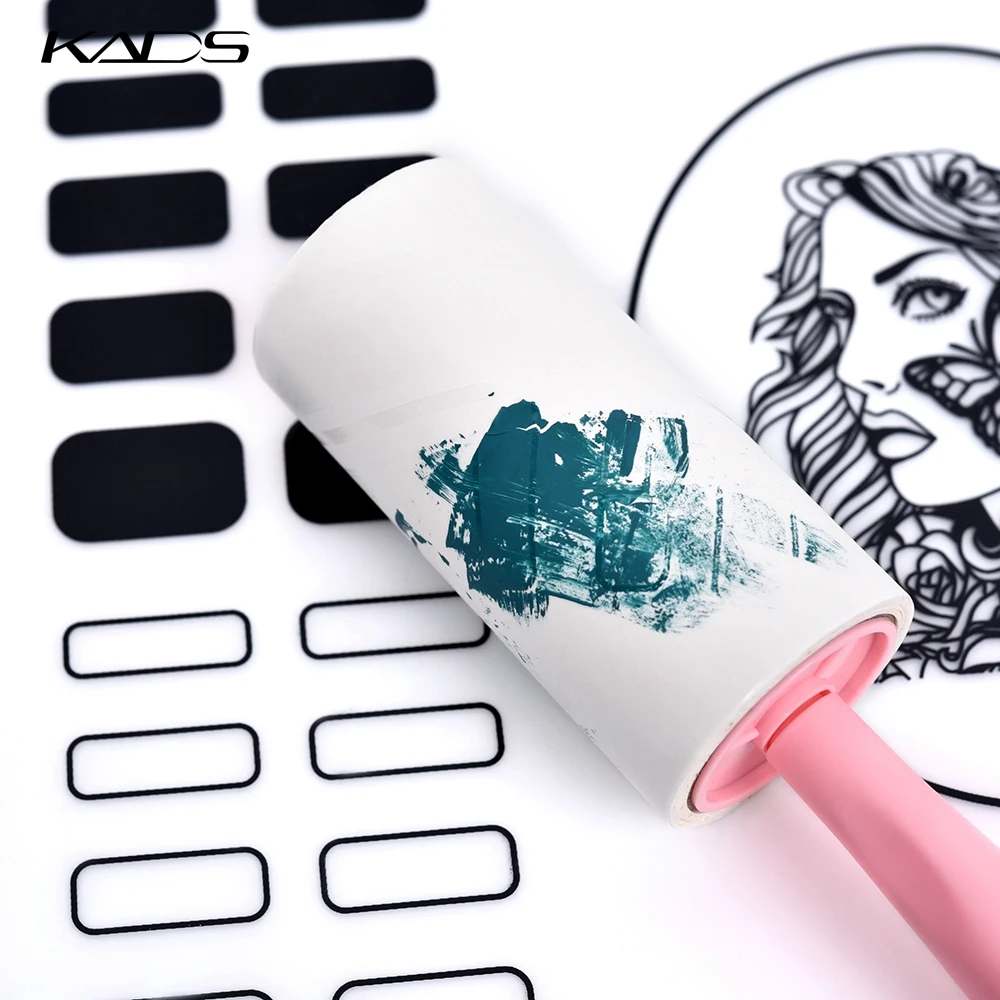 KADS Ногтей Stamp Важная Глава инструмент Чистый Инструмент Nail Art Профессиональная