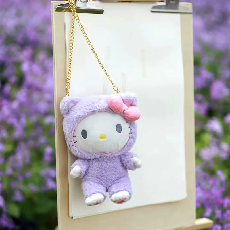 1 шт. my melody cosplay cat my melody Мягкие плюшевые сумки игрушки cinnamoroll плюшевые кошельки для девочек Подарки