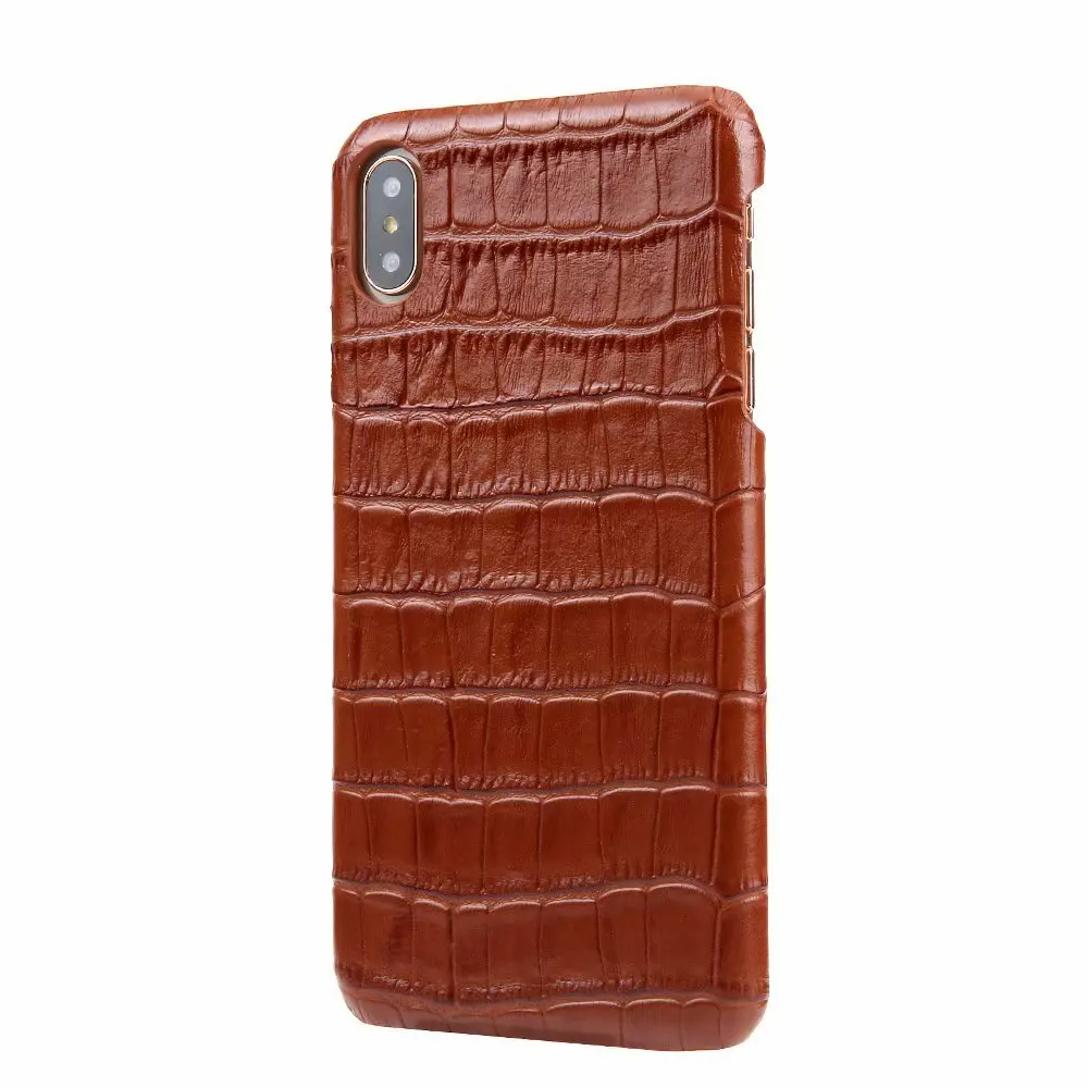 

Leather Case for IPhone 12 Pro Max 11Pro Max High-Grade Crocodile Pattern Back Cover for Apple Xsmax Xr 8plus New Shell