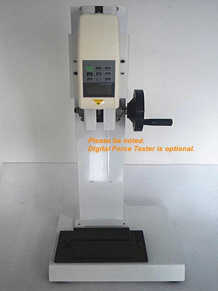500N вертикальный нажимной и Тяговый испытательный стенд с боковым маховиком |
