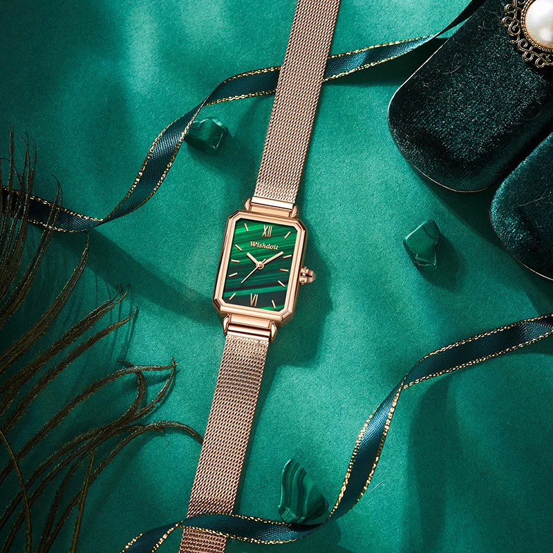 Новинка 2020 модные часы женские водонепроницаемые кварцевые роскошные ведущей