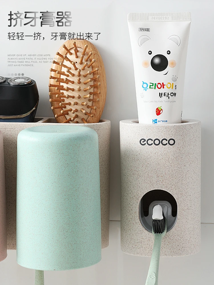 

Toilet Suction Type Toothbrush Holder, Non Perforated Toothbrush Cup Holder, Domestic Mouthwash Cup Cylinder Suit, Toothbrush Sh