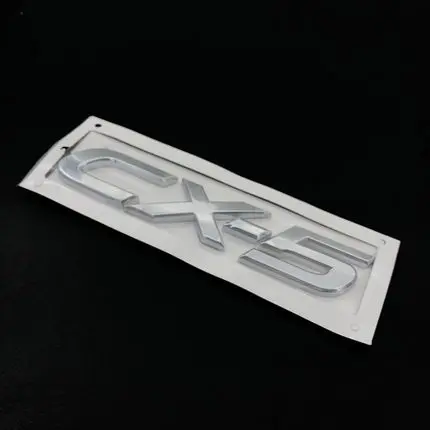 

For Mazda CX4 CX5 CX-4 CX-5 Chrome Emblem Rear Trunk Number Letter Logo Badge Nameplate SKYACTIV Car Sticker