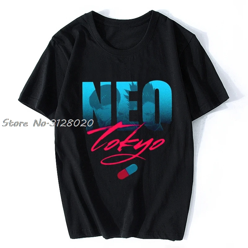 

Мужская Винтажная футболка с коротким рукавом, с принтом аниме