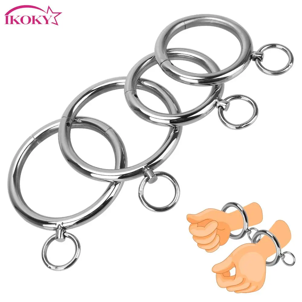 IKOKY манжета на запястье и лодыжку воротник металлическая искусственная игрушка