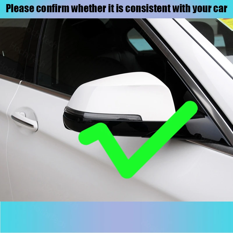 Чехол для зеркала заднего вида чехол из углеродного волокна с боковым крылом BMW F20