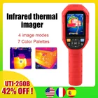 UNI-T UTi260B Инфракрасный Тепловизор промышленного класса, проверка температуры проводки для технического контроля автомобилей