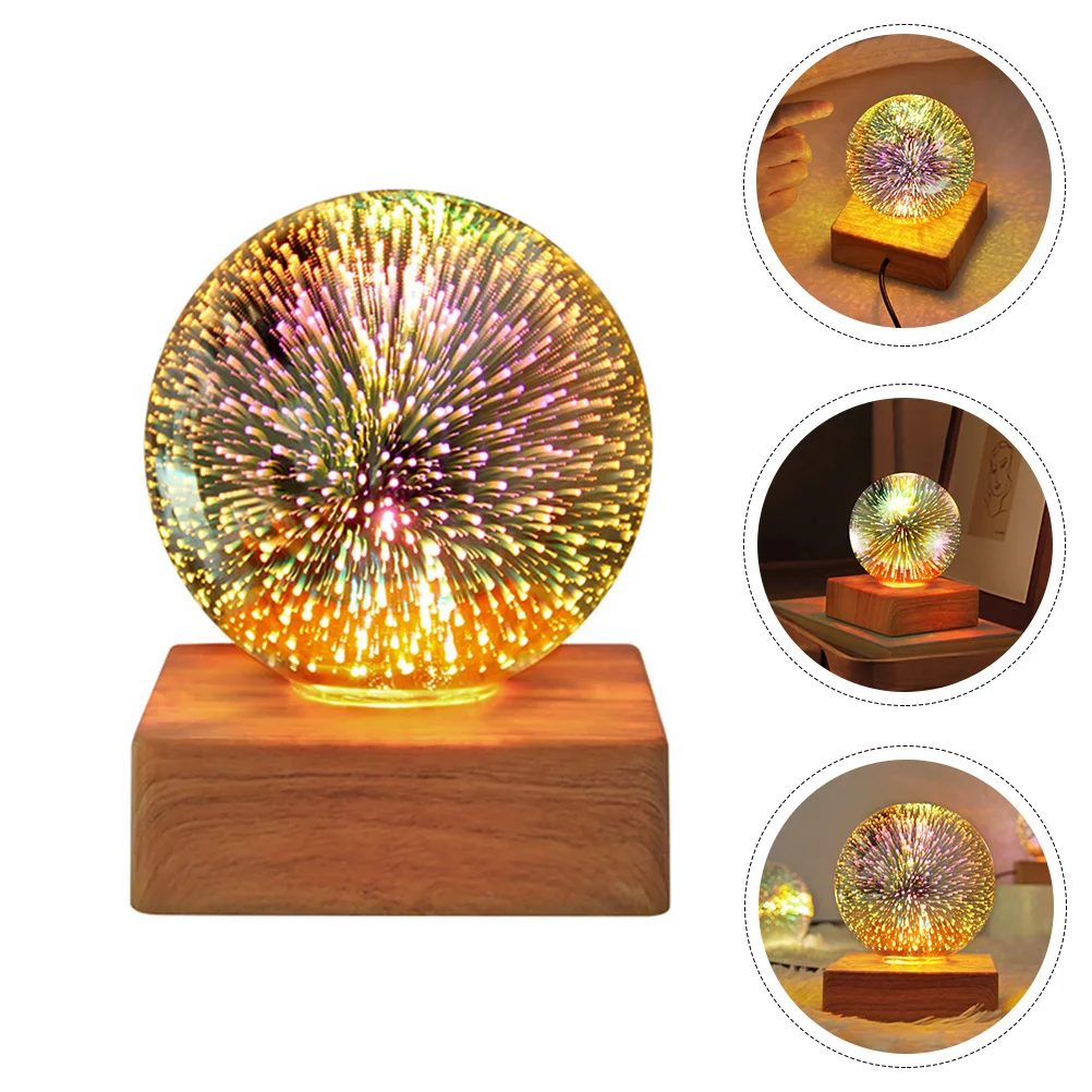 

1Pc Decorative Bedside Light Decorative Night Light Romantic Light Decor (White)