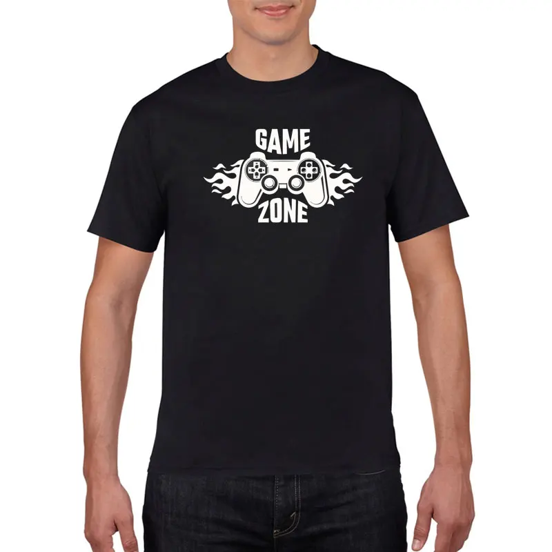 

Fun summer leisure printing Game Art Fun short sleeve T-shirt for men and women