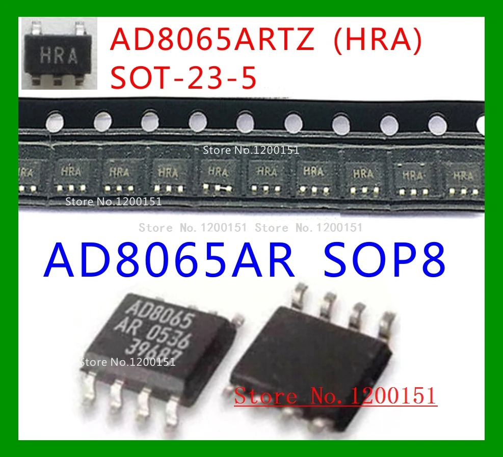 

10pcs/lot AD8065 AD8065ART HRA AD8065ARTZ SOT-23-5 AD8065AR AD8065ARZ SOP8