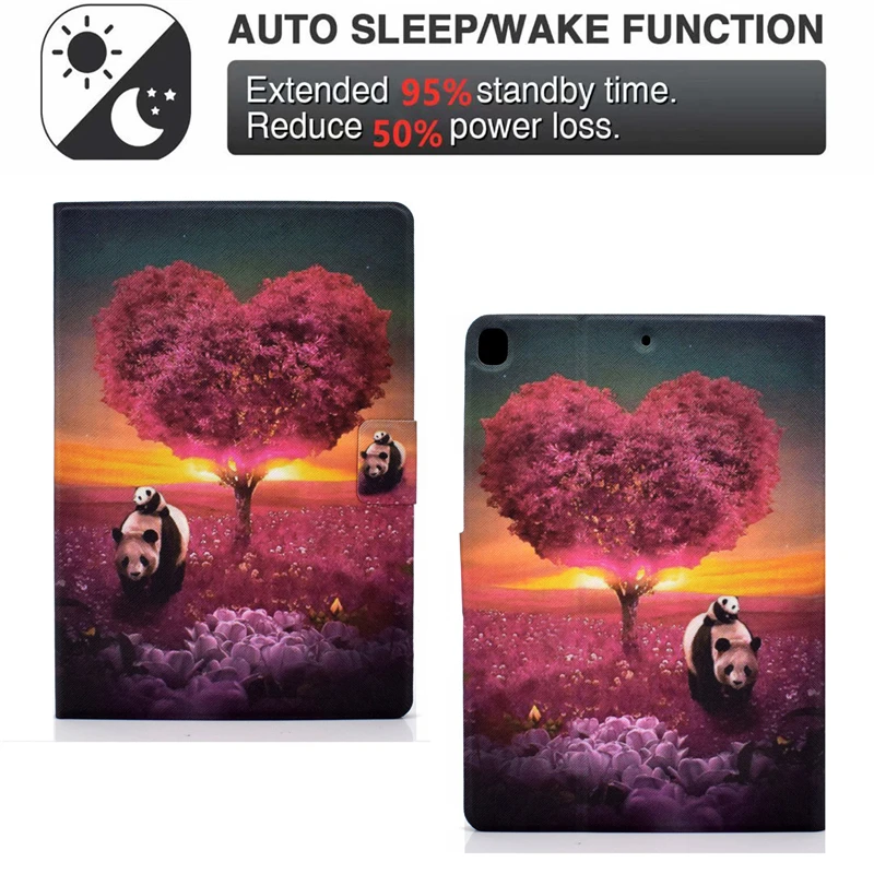 

Tablet Cover For Apple iPad 10.2 2019 2020 Cartoon Bear Leather Case For iPad 8th 10.2 inch 2020 A2428 A2429 A2430 Cover Cases