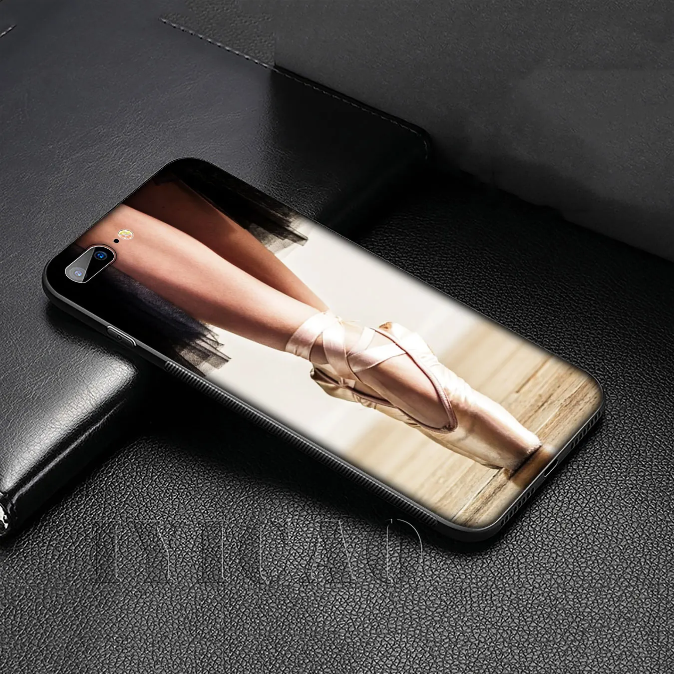 IYICAO Ballerina Ballet Dancing Soft Silicone Cover Case for iPhone 11 Pro XR X XS Max 6 6S 7 8 Plus 5 5S SE Black Phone |