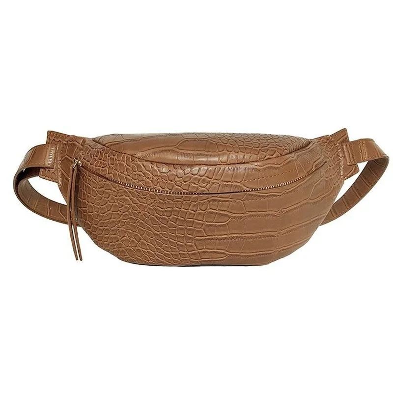 

2021 Women's Fashion Solid Color European and American Chest Bag Shoulder Bag Pu Soft Face Lady Messenger Bag Handbags