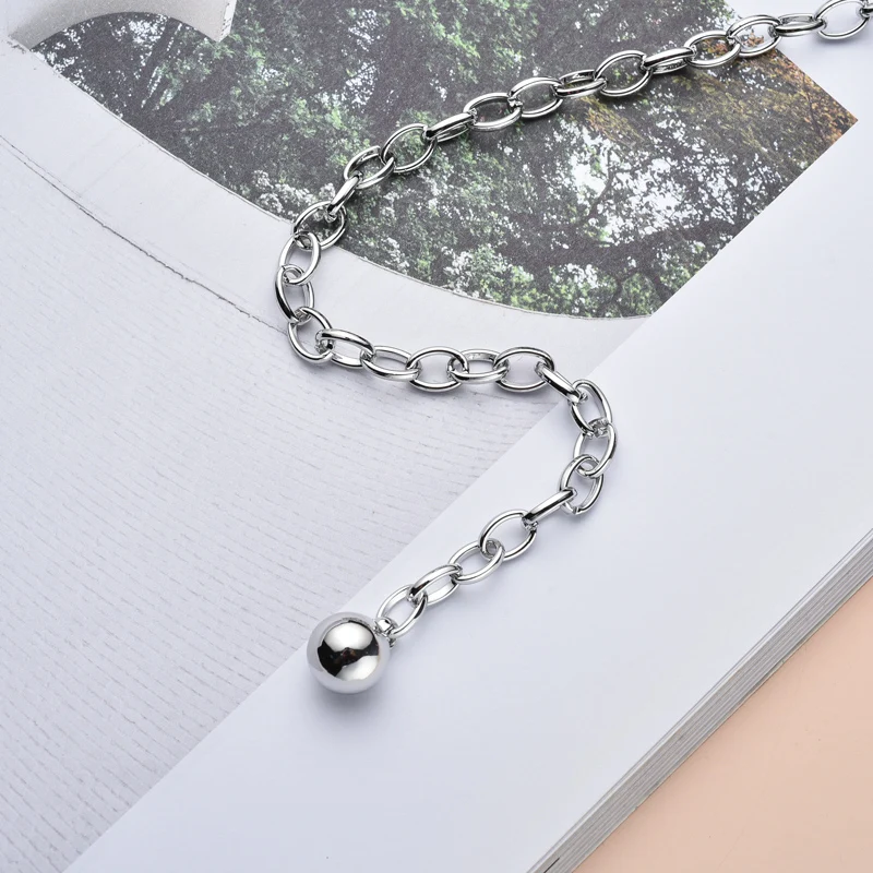 

Metal chain women with skirt sweater tide decoration suit thin belt fashion chain waist band punk waist chain