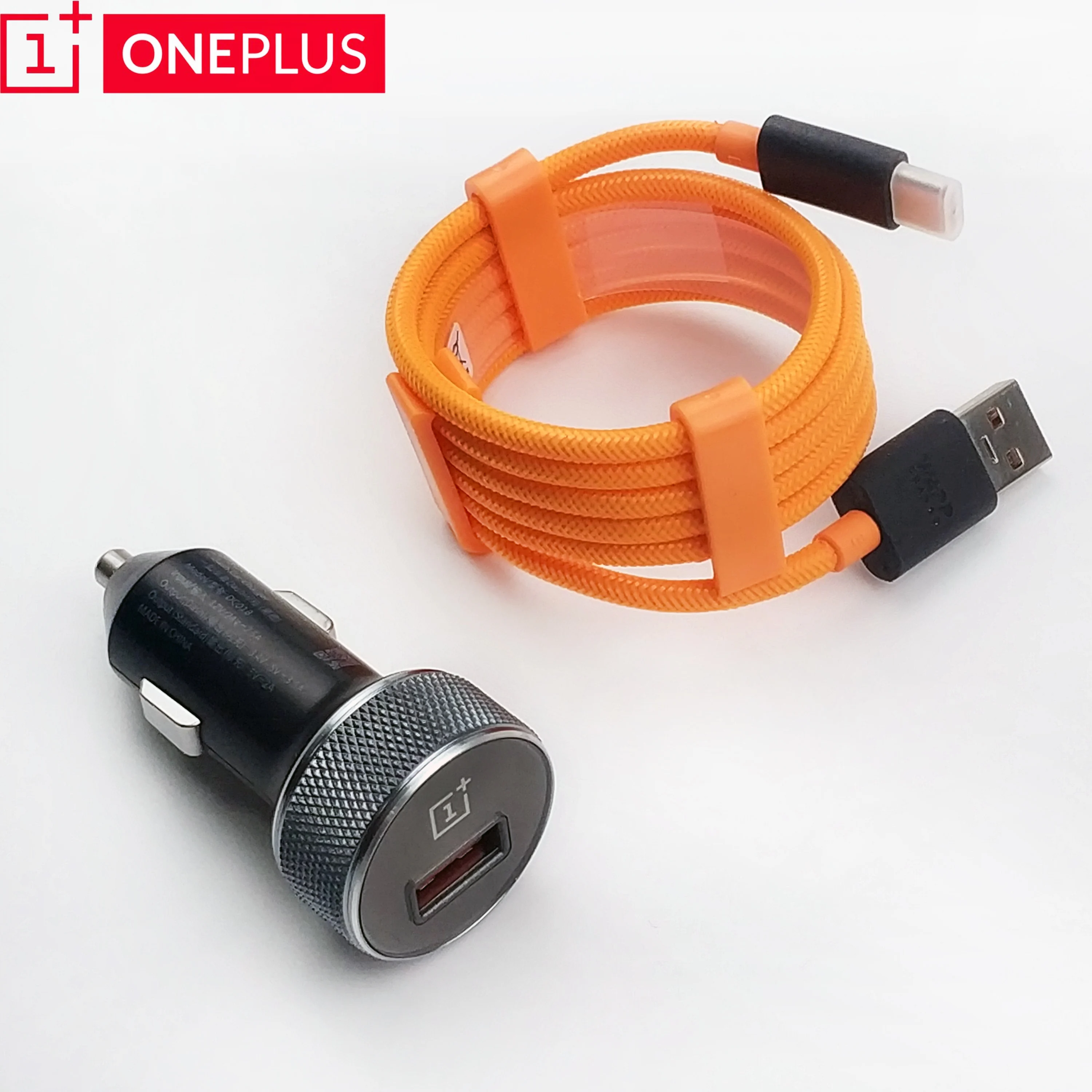 Оригинальное автомобильное зарядное устройство oneplus 6 Dash, 5 В, 4 а, Черный Быстрый автомобильный адаптер для быстрой зарядки, деформационный кабель usb type-c для oneplus 7, 6, 6, T, 5, 5, T, 3T