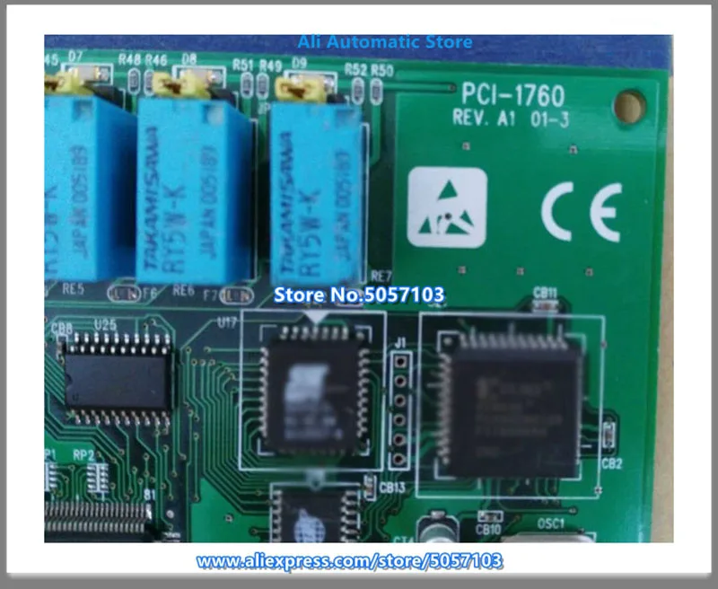 PCI 1760 REV:A1 карта захвата 8 канальный реле Выход и изолированный цифровой Вход