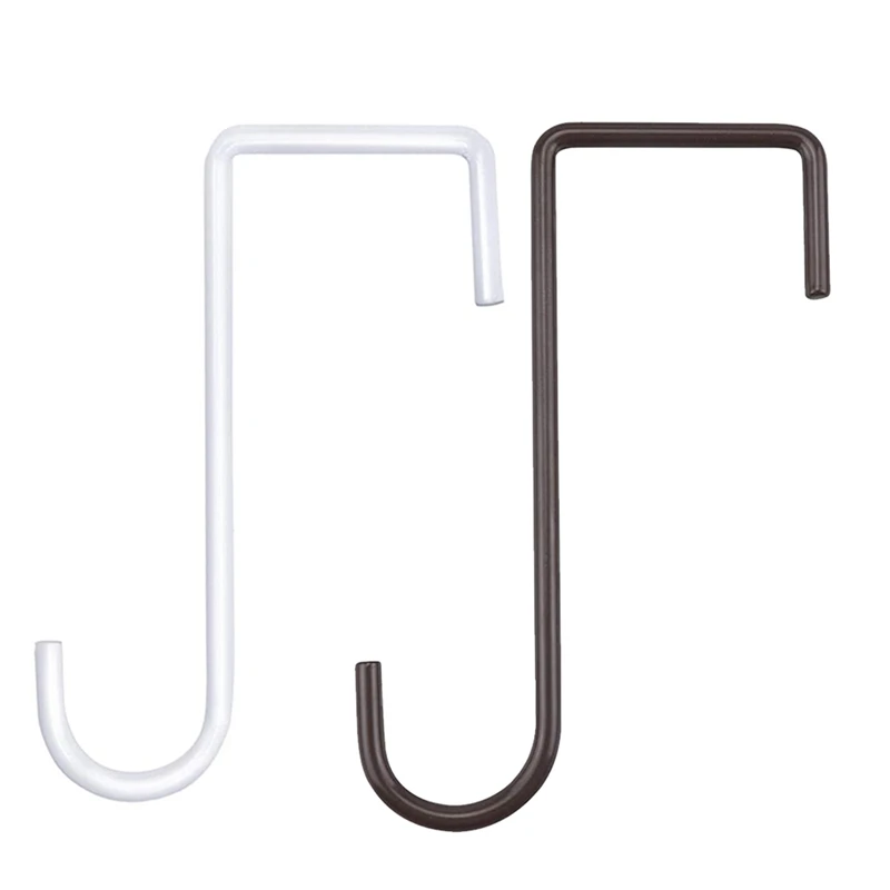 

6 шт 8 дюймов крюк крючок для ключей магазин одежды Организатор гардероб висит длинные Дисплей, крючки, станок и без вреда для кухни, крючки, с...