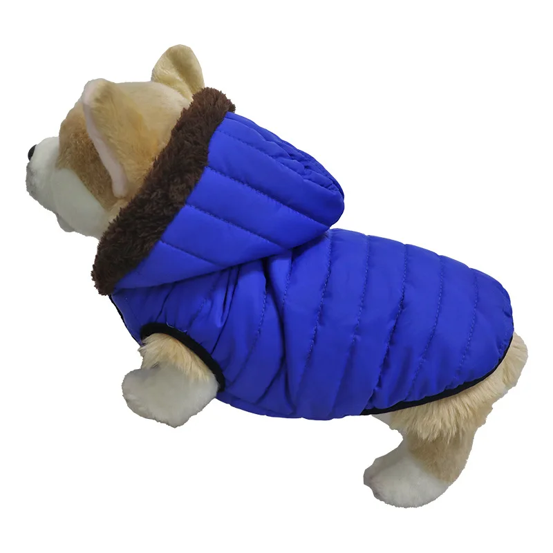 Куртка для собаки зимняя теплая с милым принтом | Дом и сад