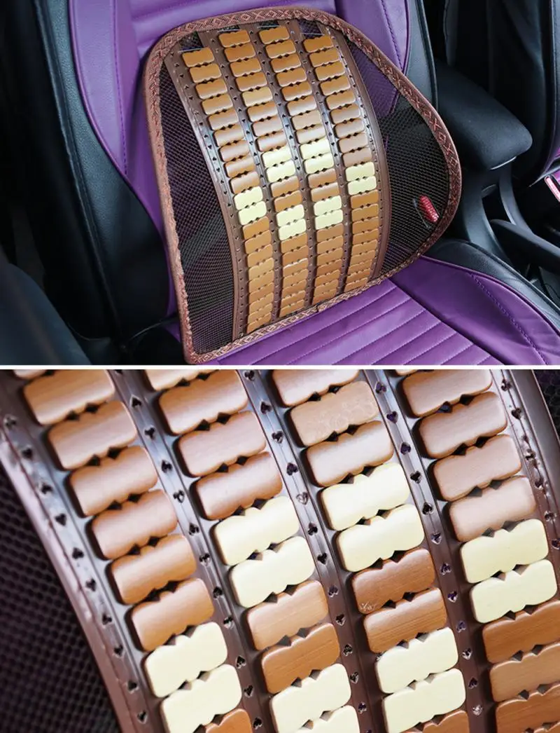 

Car Waist Back Summer Seat Breathable Lumbar Massage Lumbar Backrest Office Waist Cushion Car Interior Supplies