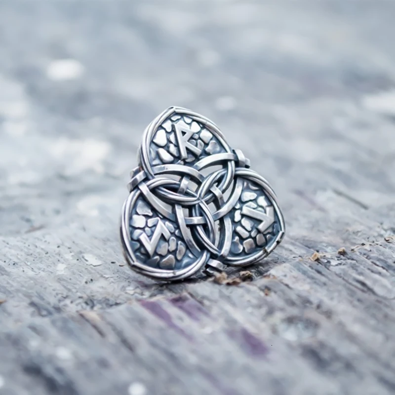 EYHIMD Viking Triquetra Символ нержавеющая сталь кулон руны нордический амулет ювелирные изделия