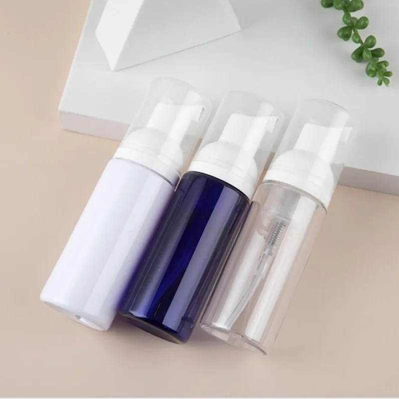 

100pcs 30ml 60ml Plastic Foam Pump Bottle Empty Face Eyelashes Cosmetic Bottle Cleaner Soap Dispenser Foam Bottle
